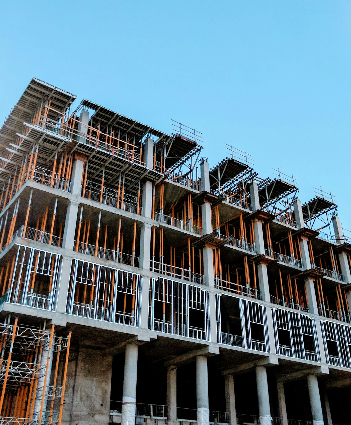New residential building under construction